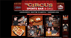 Desktop Screenshot of circussportsbar.com